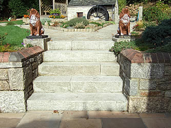 5 granite steps