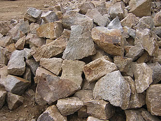 Cornish random rubble granite